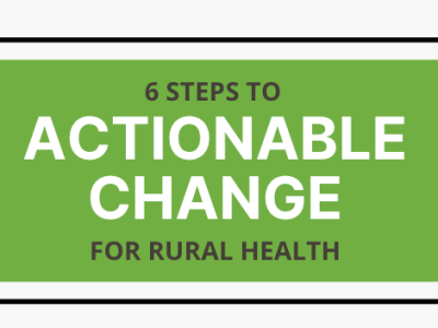 Six Steps to Actionable Change for Rural&nbsp;Health